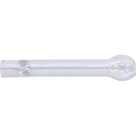 Pipa in vetro da 9,5 cm