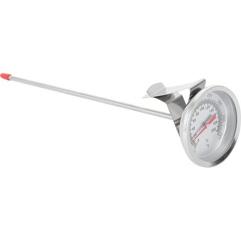 Thermomètre de Barbecue Acier Inoxydable Bimétallique et Chaleur (1/5)