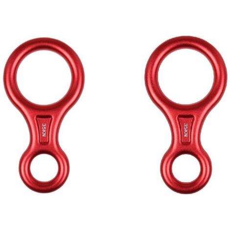 2 PCS downdown Protector Équipement d'escalade d'arbre corde de frein harnais de sécurité harnais de sécurité harnais de sécurité harnais de friction sur l'équipement