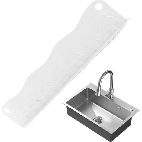 Silikon-Spritzschutz für Spüle, rutschfeste Armatur und Arbeitsplatte - , , (1/5)