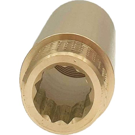 Rallonge laiton Mâle Femelle Ø 3/4" x L. 50 mm - à l'unité (1/3)