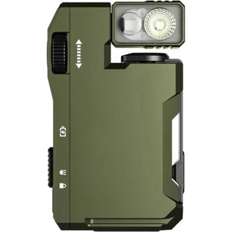 Lampe torche EDC /NN/G5 400 lumens, 3 modes, rechargeable, mini avec aimants, design compact et portable pour les situations d'urgence en extérieur, voir AquaForge (1/2)