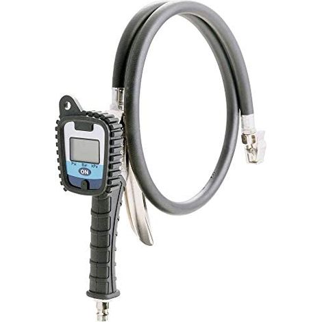 AEROTEC  Medidor  de  inflado  de  neumáticos  manual  LCD  PRO  sin  calibrar  con  conector  rápido  -  200546