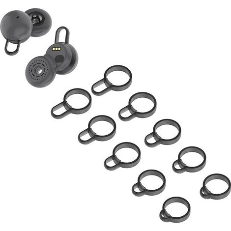 Coque d'oreillette Bluetooth compatible avec LinkBuds WF-L900, anneaux antidérapants en silicone pour écouteurs (1/5)