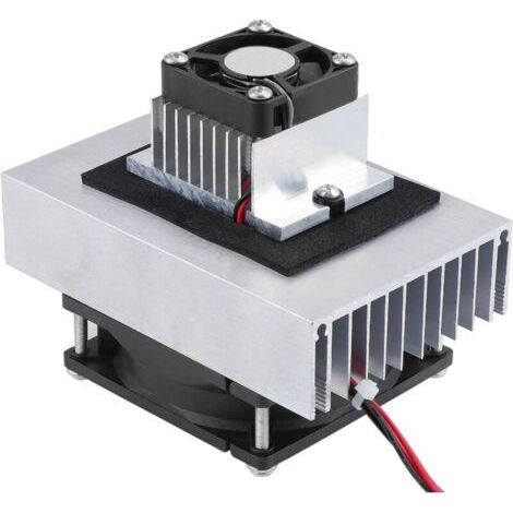 12-V-Thermoelektrisches Kühlsystem – Peltier-Bauteil für beengte Räume – Schnelle Kühlung in 20 Minuten – Aluminium (1/5)