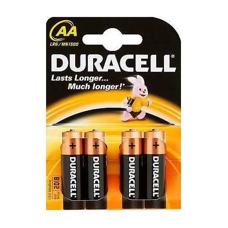 Duracell AA LR6 Batterie à usage unique Alcaline