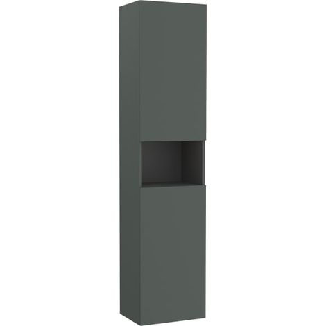 MÓDULO COLUMNA CON REPISA ABIERTA DELTA ONA 1750X300X400 VERDE MATE