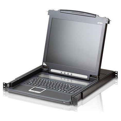 Aten Cl1000m Interruptor Kvm Montaje En Rack Negro (1/3)
