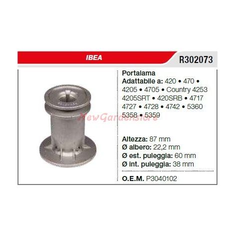 Portalama IBEA tagliaerba rasaerba tagliaerba 420 470 4205 4705 4717 R302073