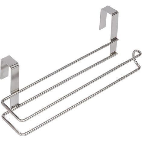 Porta rotolo da cucina, porta strofinacci da cucina a parete, porta rotolo, accessorio da cucina, porta rotolo da cucina universale a parete, si monta senza forare. (1/5)