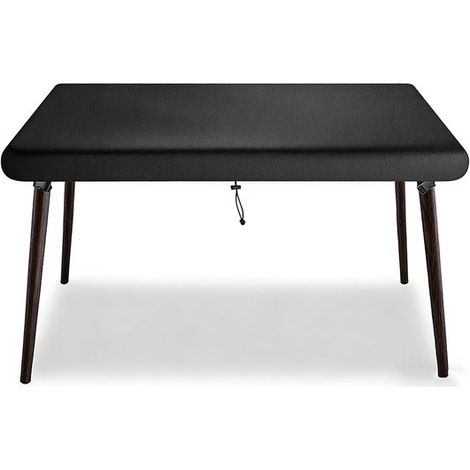 Juego de mantel con diseño de pinchos,Tela Oxford 420D,Negro,200 x 100 x 15 cm (1/5)