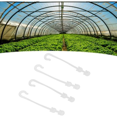 Tomatenhaken [150 Stück] aus robustem Kunststoff [9,3 cm] – Landwirtschaftliche Haken J