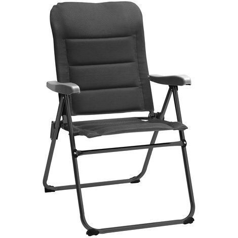 Brunner Skye 3D Compact Sedia Pieghevole Salvaspazio in Alluminio con Tessuto 3D Mesh, Portata 120 kg (1/2)