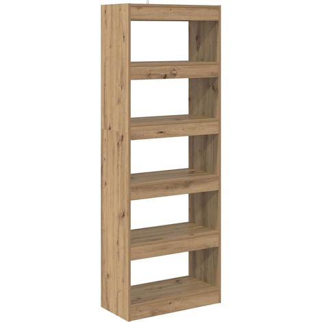 Bibliothèque，Armoire à Livres chêne artisanal 60 x 30 x 166 cm Bois d'ingénierie CFW4346098 (1/5)