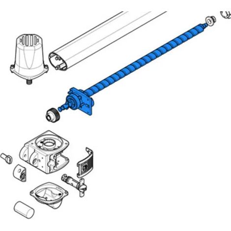 came pièce détachée vis sans fin krono 5 119rid210 (1/3)