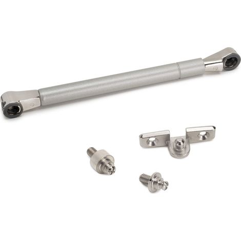 Piston emuca 12 mm Hub 80 mm Stahl Nickel matt (1/5)