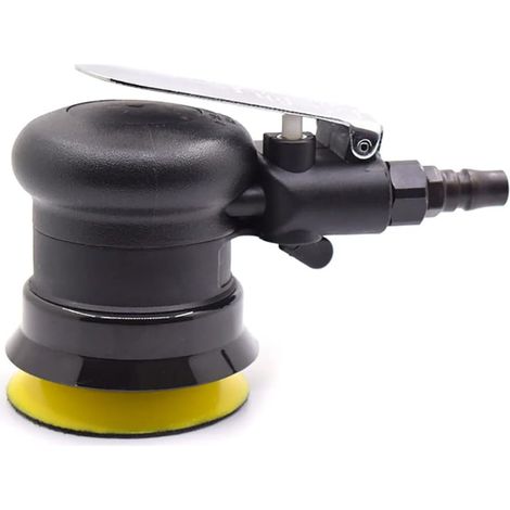 Mini Polisseuse de Ponceuse Orbitale Aléatoire à Paume d'Air, Tampon Rond de 3 Pouces, Outils Pneumatiques de 75 mm WL-20314(12000RPM)