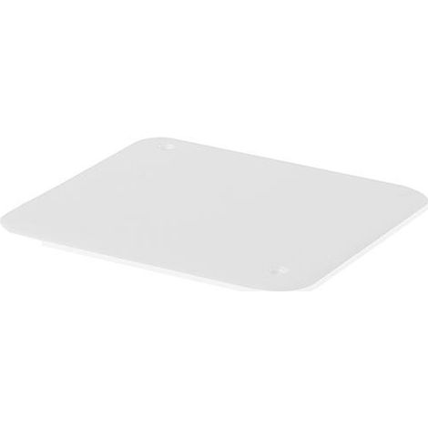 Couvercle a visser pour boitier de derivation, 185 x 185 mm gris, 1 piece