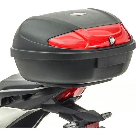 Top case moto - Bagtecs TK2 - 48 L - Noir - Montage universel