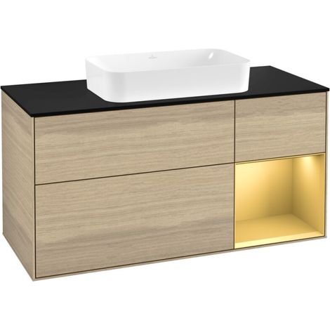 Villeroy & Boch F302HFPC meuble sous-lavabo Finion F30