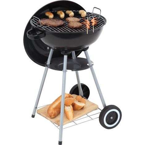 Kugelgrill Key West schwarz/silber, 41,5 cm Ø (1/5)