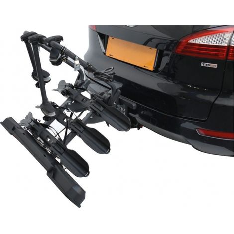 Porte-vélo sur attelage 3 vélos PZ7083WEB – Charge maximale 60 kg – Inclinaison pour accès coffre – Compatible Fat Bikes (1/5)