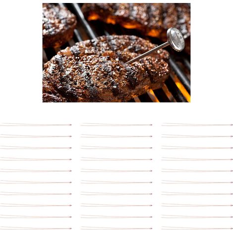 30 thermistances NTC MF51 à extrémité unique, encapsulées dans du verre, compatibles B3470, B3435 et 4200 (MF51-104F-B4200-L65) (1/5)