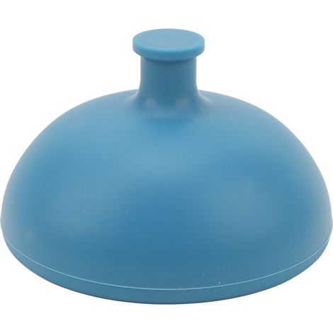 Tasse de Percussion Thoracique en Silicone Bleu pour Massage et Expectoration - Physiothérapie Respiratoire (1/5)