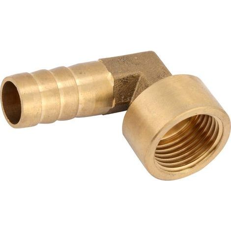 Coude laiton G1/2 filetage femelle – 14mm – connecteur raccord (1/5)
