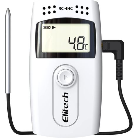 Enregistreur de Température et Humidité USB Temp Data Logger Test du Capteur Externe Sonde RC-4HC 5PCS (1/5)