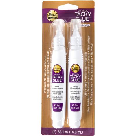 love to create Aleenes Tacky Glue Stylo de colle multi-usage, Multicolore, 19.68 x 7.62 x 1.90 cm (1/5)