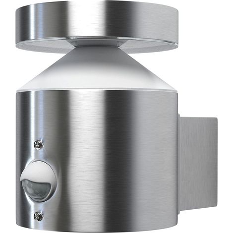 Applique et Plafonnier à LED, éclairage pour applications extérieures, Détecteur de mouvement intégré, Capteur jour/nuit, Blanc chaud, 150,0 x 102,0 x 135,0 mm, ENDURA STYLE CYLINDER Gris (1/5)