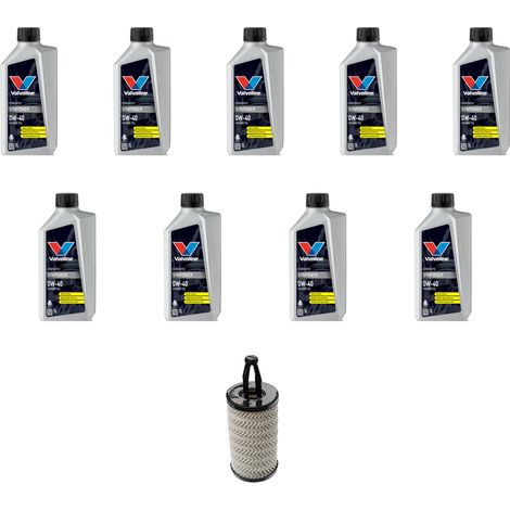 Kit filtro olio e 9L compatibile con Mercedes GL , GLS (X166) GL 500 BlueEfficiency 320kw dal 2012 (1/2)