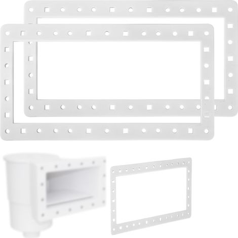 2 Pièces Joint Remplacement pour Skimmer de Piscine, 3/4" x 7,5" Joint Large Bouche pour Piscine Hors Sol Compatible avec SPX1091GW SP1091LX (1/5)