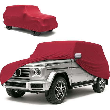 Autoplane Indoor Stretch Plus, PKW-Abdeckplane Größe 10 SUV/VAN rot (1/5)