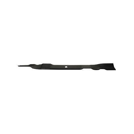 Schmetterlingsmesser + Mulch-Kit passend für Aufsitzmäher mit Heckauswurf 77 cm – L: 752 mm, Zentralbohrung: 5-sternig