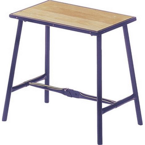 Banco plegable, dimensiones del bandeja : 1000 x 700 x 30 mm, altura de trabajo 840 mm, Peso 28 kg