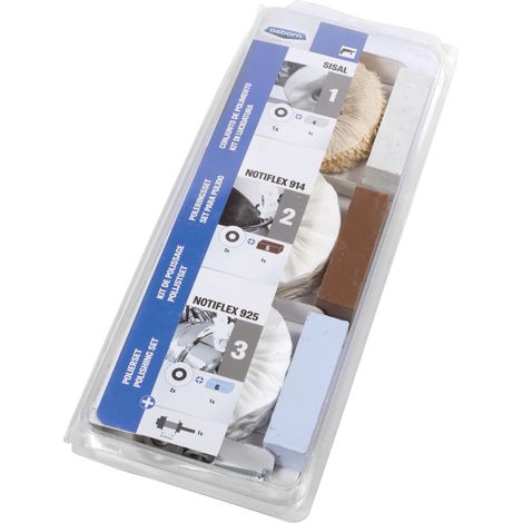 Polierset 10tlg. PROFI Osborn 9 Stk