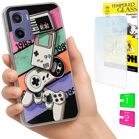 Funda para Motorola Moto E15 / Moto G05 con cubierta trasera y cristal 9H. (1/5)