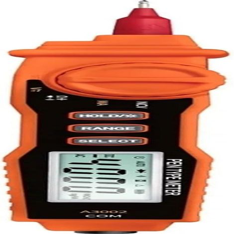 Multimètre numérique A3002, type stylo, 4 000 points, tension AC/DC, résistance, continuité, diode, testeur sans contact (couleur : A3002 orange)