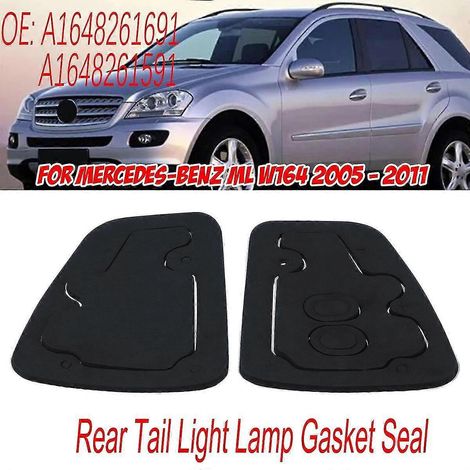 Für Mercedes-Benz ML W164 (2005–2011): Paar Dichtungen für Rückleuchten und Bremslichter (Teilenummer A1648261691, A1648261591). (1/5)