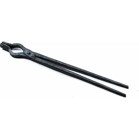 Tenazas de herrero, alicates de boca redonda para la fabricación de cuchillos de yunque, tenazas de herrero de 460 mm para ingenieros y herreros. (1/5)