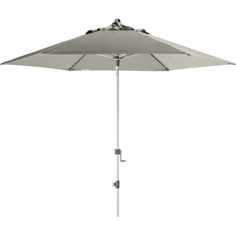 Doppler Expert Auto Tilt ø 280 cm Sonnenschirm 6 Farbvarianten Mittelmastschirm 428441 827 Hellgrau (1/2)