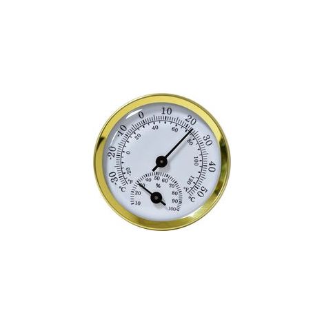 Lntyq Hygromètre Thermomètre,Thermomètre D'Intérieur et D'Extérieur,Capteur D'Humidité,Thermomètre D'intérieur et Hygromètre Intérieur,Mesure la Température et l'Humidité pour Serre de Jardin,Maison,O (1/5)