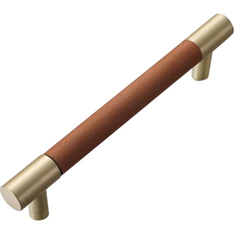 Poignées de tiroir, poignées d'armoire, poignées de porte de cuisine, poignées de placard, accessoires de meubles, rouge-brun
