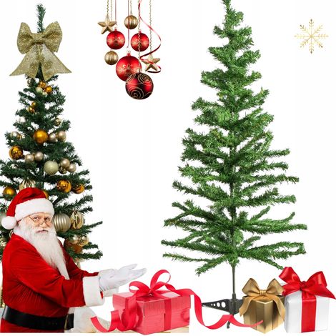 Sapins artificiels verts 90 cm avec support