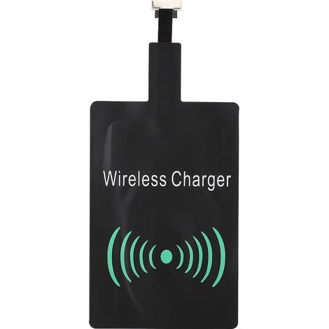 Kabelloser Ladeempfänger mit einem Ladestrom von 1000 mA und einem Wirkungsgrad von 70 % – Micro-USB (1/5)