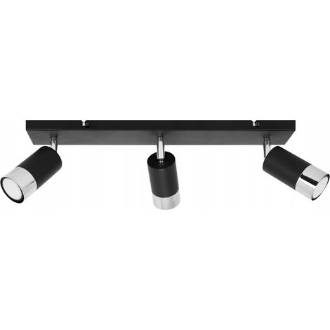 LAMPADA MODERNA CON FARETTO RIFLETTORE DA SOFFITTO E DA PARETE (1/5)