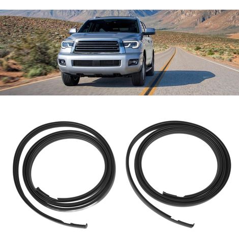 Ein Paar Dachschwellen-Entwässerungsleisten, 75551-0C080 und 75552-0C080, passend für Toyota Sequoia 2008-2021. (1/5)