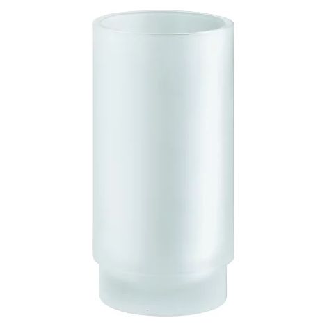 GROHE Vaso de repuesto 40993, para escobillero de WC Selection, cristal mate, 40993000
